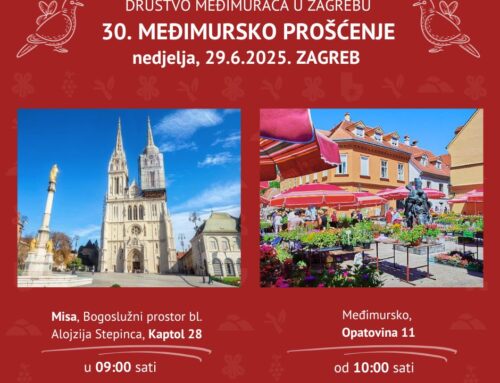 MEĐIMURJE U SRCU ZAGREBA: Najavljeno 30. Međimursko prošćenje uz vina Horvat i Hren